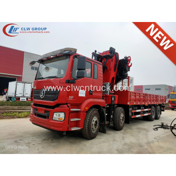 Top Quality ShacmanM3000 12T Folding Crane Truck